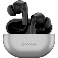 Гарнітура PROOVE Woop TWS with ANC Silver/Black (48400silver/black) Гарнітура PROOVE Woop TWS with ANC Silver/Black (48400silver/black)
