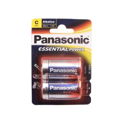 Батарейки PANASONIC LR14 Essential Power Батарейки PANASONIC LR14 Essential Power