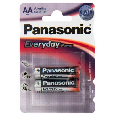 Батарейки PANASONIC LR06 Everyday Power 1x2 шт