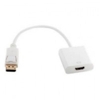 Перехідник PowerPlant DisplayPort - HDMI 0.15 м White (KD00AS1236) Перехідник PowerPlant DisplayPort - HDMI 0.15 м White (KD00AS1236)