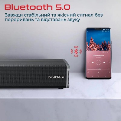 Саундбар Promate CastBar 120 Вт 2.1 Black (castbar-120.black) Саундбар Promate CastBar 120 Вт 2.1 Black (castbar-120.black)
