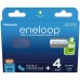 Акумулятор PANASONIC Eneloop NI-MH AAA 800 мАг 4 шт + кейс (BK-4MCDEC4BE)