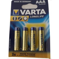 Батарейки VARTA 4103 (LR03) LongLife EXTRA 1х4 шт