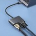 Перехідник UGREEN CM162 Type-CM - HDMI+VGA Adapter with PD Silver (UGR-50505)