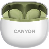 Гарнітура CANYON TWS-5 Bluetooth Green (CNS-TWS5GR) Гарнітура CANYON TWS-5 Bluetooth Green (CNS-TWS5GR)