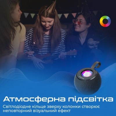 Портативна акустика PROMATE Juggler Black (juggler.black) Портативна акустика PROMATE Juggler Black (juggler.black)