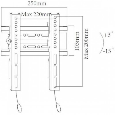 Кронштейн X-DIGITAL STEEL ST215 Кронштейн X-DIGITAL STEEL ST215