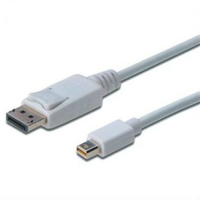 Кабель DIGITUS miniDisplayPort to DisplayPort (AM/AM) 1 m white Кабель DIGITUS miniDisplayPort to DisplayPort (AM/AM) 1 m white