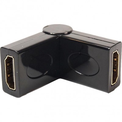 Перехідник PowerPlant HDMI - HDMI Black (KD00AS1299) Перехідник PowerPlant HDMI - HDMI Black (KD00AS1299)