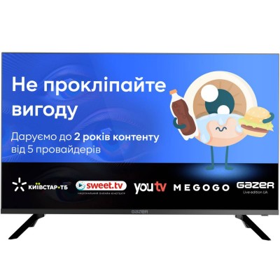 Телевізор GAZER TV32-HS3BLEUA