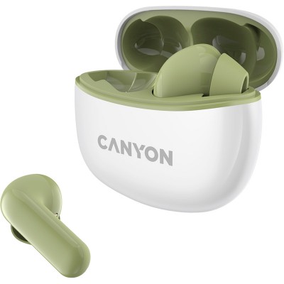 Гарнітура CANYON TWS-5 Bluetooth Green (CNS-TWS5GR) Гарнітура CANYON TWS-5 Bluetooth Green (CNS-TWS5GR)