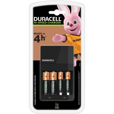 Зарядний пристрій DURACELL CEF14 + 2AA1300 + 2ААА750 (5000551) Зарядний пристрій DURACELL CEF14 + 2AA1300 + 2ААА750 (5000551)