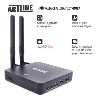 Медіаплеєр ARTLINE TvBox KM6