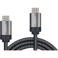 Кабель REAL EL HDMI 2.0 M-M 2 м Grey (EL123500046) Кабель REAL EL HDMI 2.0 M-M 2 м Grey (EL123500046)