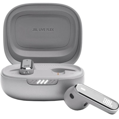 Гарнітура JBL LIVE FLEX Silver (JBLLIVEFLEXSVR)