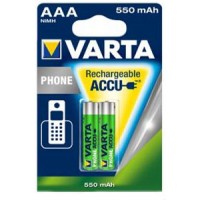 Акумулятори VARTA Phone ACCU AAA 550mAh BLI 2 NI-MH Акумулятори VARTA Phone ACCU AAA 550mAh BLI 2 NI-MH