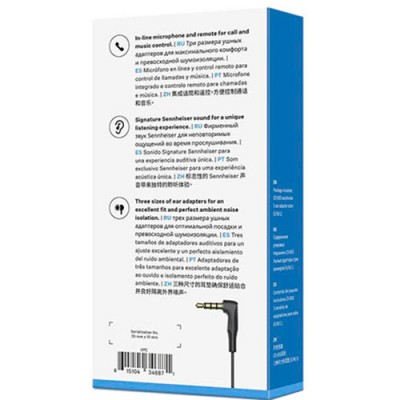 Навушники SENNHEISER CX 80 S (508896) Навушники SENNHEISER CX 80 S (508896)