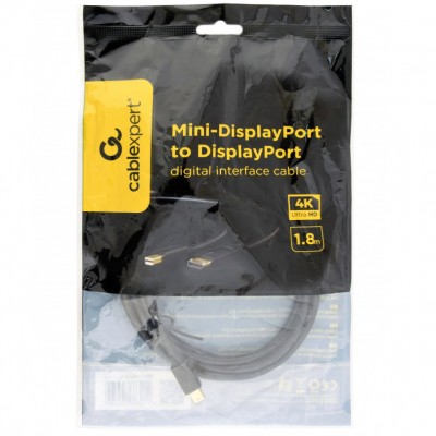 Кабель CABLEXPERT Mini DisplayPort - DisplayPort 1.8 м (CCP-mDP2-6) Кабель CABLEXPERT Mini DisplayPort - DisplayPort 1.8 м (CCP-mDP2-6)