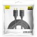 Кабель BASEUS HDMI M-M, 1m, V2.1 8K Black (WKGQ000001)