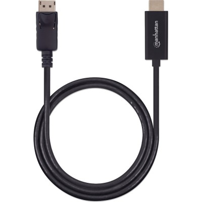 Кабель INTRACOM Manhattan DisplayPort M - HDMI M 1 м Black (153195) Кабель INTRACOM Manhattan DisplayPort M - HDMI M 1 м Black (153195)
