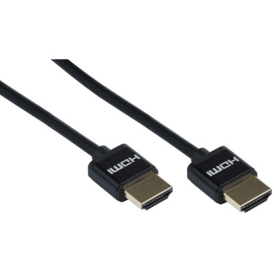 Кабель 2E Ultra Slim HDMI 2.0, black (2EW-1119-2m) Кабель 2E Ultra Slim HDMI 2.0, black (2EW-1119-2m)