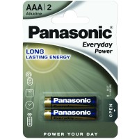 Батарейки PANASONIC LR03 Everyday Power (LR03REE/2BR) 2 шт Батарейки PANASONIC LR03 Everyday Power (LR03REE/2BR) 2 шт