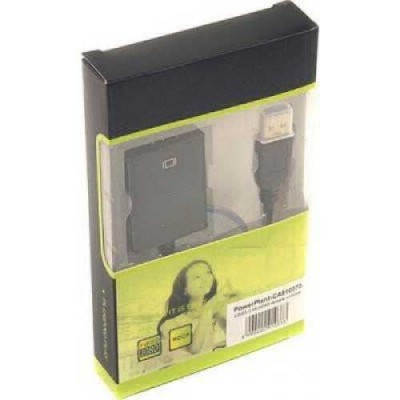 Перехідник POWERPLANT HDMI female - USB 3.0 M Перехідник POWERPLANT HDMI female - USB 3.0 M