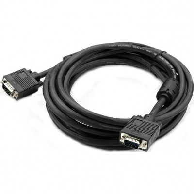 Кабель VGA 5 м MM ferrite Vinga (VCPDCVGAMM5MBK) Кабель VGA 5 м MM ferrite Vinga (VCPDCVGAMM5MBK)