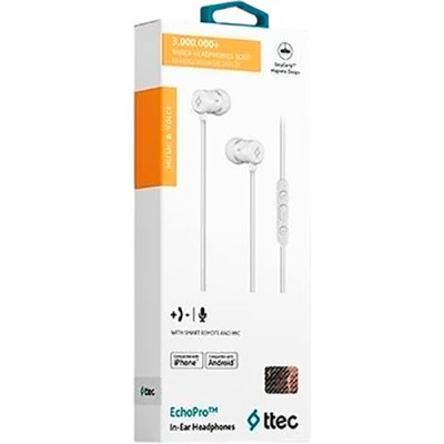 Гарнітура TTEC EchoPro Pearl White (2KM111B) Гарнітура TTEC EchoPro Pearl White (2KM111B)