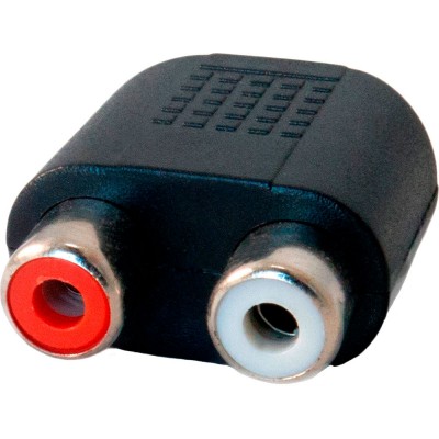 Перехідник ExtraDigital DC 3.5 мм - 2 RCA (KBD1815) Перехідник ExtraDigital DC 3.5 мм - 2 RCA (KBD1815)