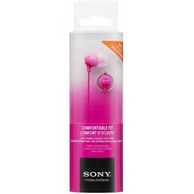 Навушники SONY MDR-EX15LP Pink