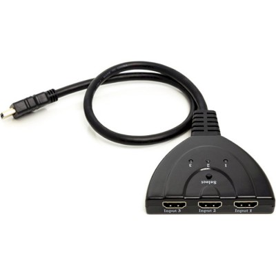 Спліттер POWERPLANT HDMI - HDMI 3x1 (CA912070) Спліттер POWERPLANT HDMI - HDMI 3x1 (CA912070)