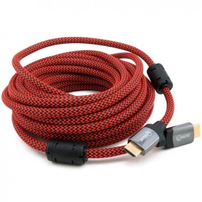 Кабель EXTRADIGITAL HDMI - HDMI 10m Red-Black (KBH1613) Кабель EXTRADIGITAL HDMI - HDMI 10m Red-Black (KBH1613)