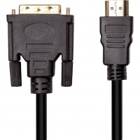 Кабель PowerPlant HDMI-DVI 1.8 м (CA912568) Кабель PowerPlant HDMI-DVI 1.8 м (CA912568)