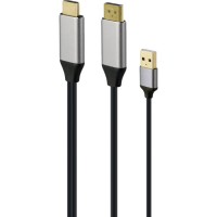 Кабель CABLEXPERT HDMI - DisplayPort (A-HDMIM-DPM-01) Кабель CABLEXPERT HDMI - DisplayPort (A-HDMIM-DPM-01)