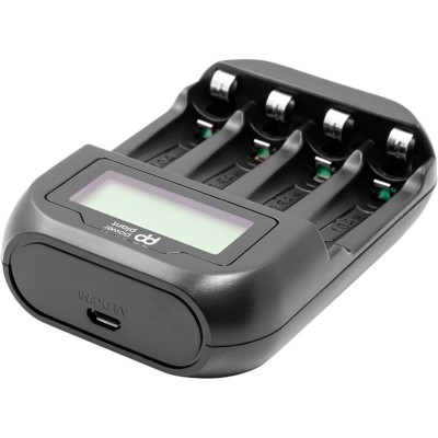 Зарядний пристрій POWER PLANT для акумуляторів AA AAA micro USB (PP-UN4) Зарядний пристрій POWER PLANT для акумуляторів AA AAA micro USB (PP-UN4)