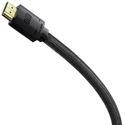Кабель BASEUS HDMI M-M, 1m, V2.1 8K Black (WKGQ000001)