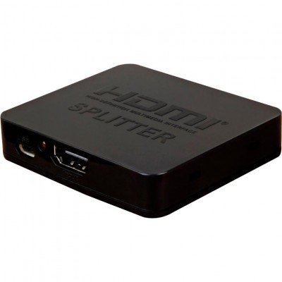 Спліттер PowerPlant HDMI 2 х HDMI Black (HDSP2-M) Спліттер PowerPlant HDMI 2 х HDMI Black (HDSP2-M)