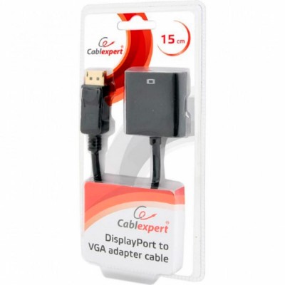 Кабель CABLEXPERT DisplayPort - VGA 0.15 м (AB-DPM-VGAF-02) Кабель CABLEXPERT DisplayPort - VGA 0.15 м (AB-DPM-VGAF-02)