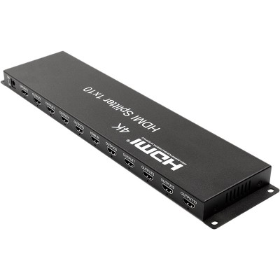 Спліттер POWERPLANT HDMI - 10 х HDMI V1.4 4K/30hz HDSP10-V1.4 Black (CA912506) Спліттер POWERPLANT HDMI - 10 х HDMI V1.4 4K/30hz HDSP10-V1.4 Black (CA912506)