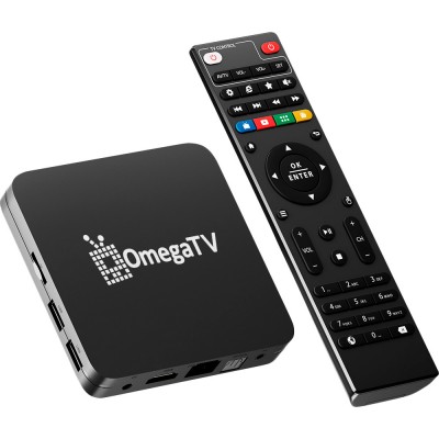 Медіаплеєр OMEGA TV BOX 2 (3 місяці) (OTVB3M) Медіаплеєр OMEGA TV BOX 2 (3 місяці) (OTVB3M)