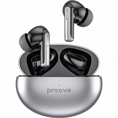 Гарнітура PROOVE Thunder Buds TWS with ANC Silver (48399silver) Гарнітура PROOVE Thunder Buds TWS with ANC Silver (48399silver)