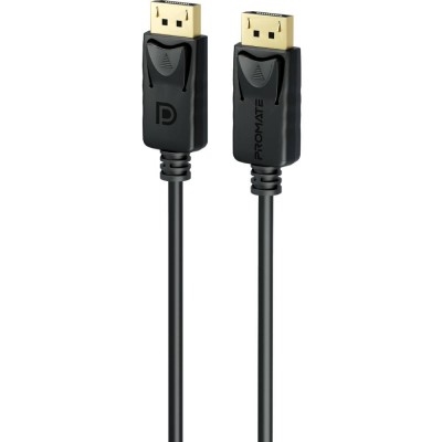 Кабель PROMATE DisplayPort 1.4 2 м (dplink-200.black) Кабель PROMATE DisplayPort 1.4 2 м (dplink-200.black)