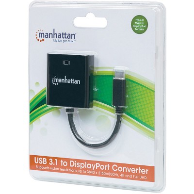 Перехідник INTRACOM Manhattan Type-C - DisplayPort (152020) Перехідник INTRACOM Manhattan Type-C - DisplayPort (152020)