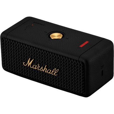 Портативна акустика MARSHALL Portable Speaker Emberton II Black and Brass (1006234) Портативна акустика MARSHALL Portable Speaker Emberton II Black and Brass (1006234)