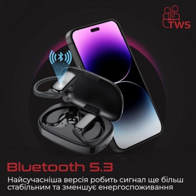 Гарнітура PROMATE Epic Black (epic.black)