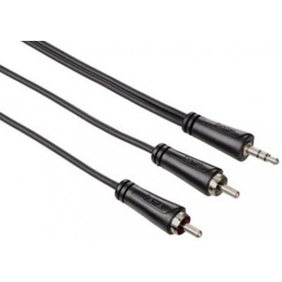 Кабель HAMA 3,5 jack stereo - 2 RCA