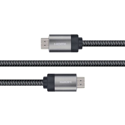 Кабель REAL EL HDMI 2.0 M-M 2 м Grey (EL123500046) Кабель REAL EL HDMI 2.0 M-M 2 м Grey (EL123500046)