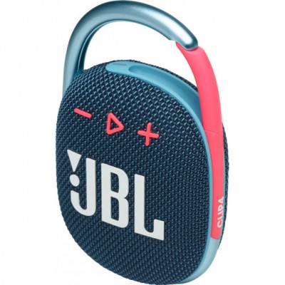 Портативна акустика JBL Clip 4 Blue Coral (JBLCLIP4BLUP) Портативна акустика JBL Clip 4 Blue Coral (JBLCLIP4BLUP)