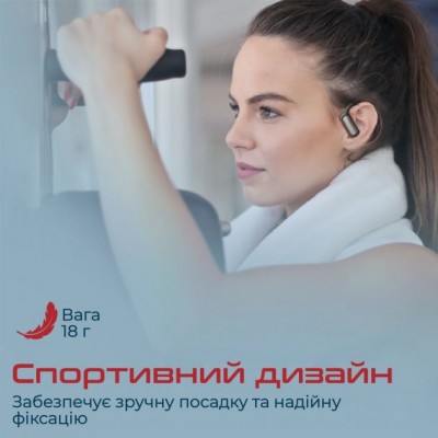 Гарнітура PROMATE Epic Black (epic.black)